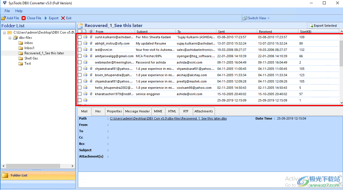 SysTools DBX to PST Converter(DBX转换PST工具)