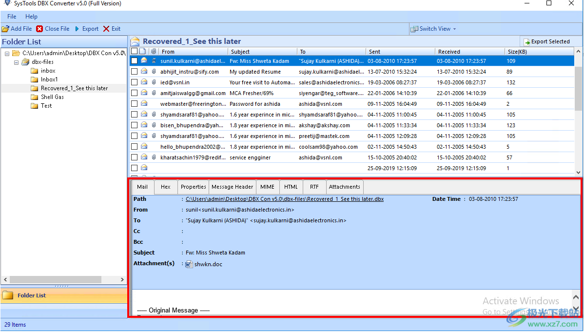 SysTools DBX to PST Converter(DBX转换PST工具)