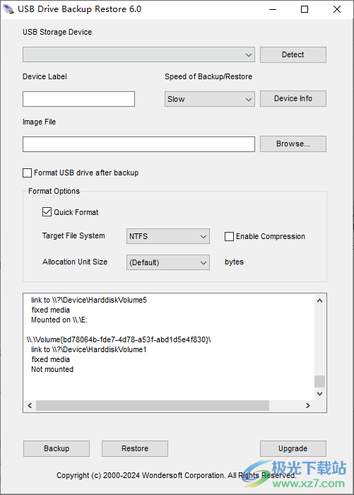 USB Drive Backup Restore(U盘备份还原)