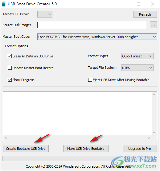 USB Boot Drive Creator(U盘启动盘制作)