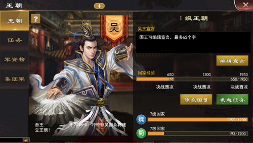 三国一统天下