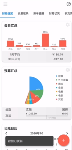 Bluecoins app