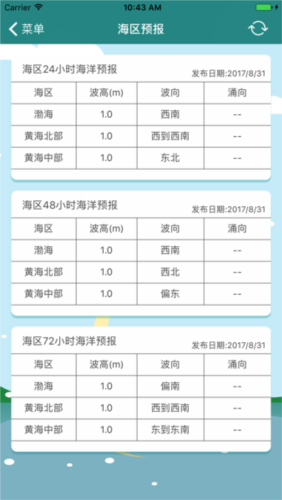 北海區(qū)海洋預報APP