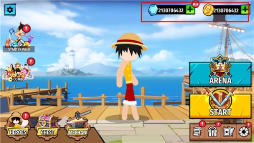 火柴人海贼大战无限金币无限钻石版
