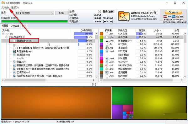 wiztree绿色版