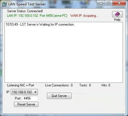 lan speed test(含服务端和客户端)